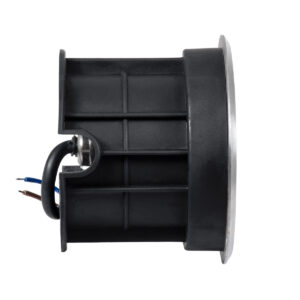 GloboStar® UNDERGROUND-FANI S-90979 Χωνευτό Φωτιστικό Σποτ Δαπέδου LED 12W 1080lm 60° DC 24V Αδιάβροχο IP68 Φ10 x Υ7.5cm Θερμό Λευκό 2700K – Ανοξείδωτο Ατσάλι