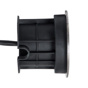 GloboStar® UNDERGROUND-FANI S-90981 Χωνευτό Φωτιστικό Σποτ Δαπέδου LED 12W 1020lm 60° DC 24V Αδιάβροχο IP68 Φ10 x Υ7.5cm RGBW DMX512 – Ανοξείδωτο Ατσάλι