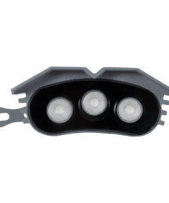 GloboStar® TREELIGHT-ZINA S-90982 Κυρτή Μπάρα Φωτισμού Wall Washer με Αντιθαμβωτική Γρίλια Ειδική για Φυτά – Δέντρα LED 3W 255lm 30° DC 24V Αδιάβροχο IP65 L11 x W6.5 x H5cm με Αυτόματα Προγράμματα Εναλλαγής Χρωμάτων Πολύχρωμο RGBW – Γκρι Ανθρακί – 3 Years