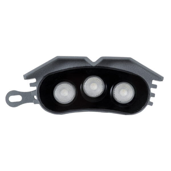 GloboStar® TREELIGHT-ZINA S-90982 Κυρτή Μπάρα Φωτισμού Wall Washer με Αντιθαμβωτική Γρίλια Ειδική για Φυτά – Δέντρα LED 3W 255lm 30° DC 24V Αδιάβροχο IP65 L11 x W6.5 x H5cm με Αυτόματα Προγράμματα Εναλλαγής Χρωμάτων Πολύχρωμο RGBW – Γκρι Ανθρακί – 3 Years