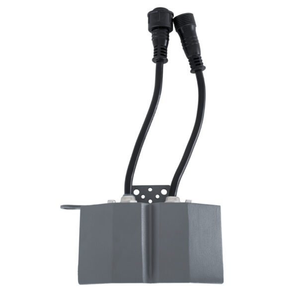 GloboStar® TREELIGHT-ZINA S-90982 Κυρτή Μπάρα Φωτισμού Wall Washer με Αντιθαμβωτική Γρίλια Ειδική για Φυτά – Δέντρα LED 3W 255lm 30° DC 24V Αδιάβροχο IP65 L11 x W6.5 x H5cm με Αυτόματα Προγράμματα Εναλλαγής Χρωμάτων Πολύχρωμο RGBW – Γκρι Ανθρακί – 3 Years