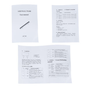 GloboStar® WASHER-DAIA S-90995 Μπάρα Φωτισμού Wall Washer LED 54W 5400lm 30° AC 230V Αδιάβροχο IP65 Μ100 x Π7.5 x Υ7cm Πολύχρωμο RGB DMX512 Display on Body – Ασημί