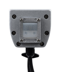 GloboStar® WASHER-DAIA S-90995 Μπάρα Φωτισμού Wall Washer LED 54W 5400lm 30° AC 230V Αδιάβροχο IP65 Μ100 x Π7.5 x Υ7cm Πολύχρωμο RGB DMX512 Display on Body – Ασημί