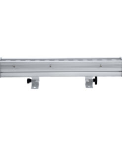 GloboStar® WASHER-DAIA S-90997 Μπάρα Φωτισμού Wall Washer LED 96W 10080lm 30° AC 230V Αδιάβροχο IP65 Μ52 x Π7.5 x Υ7cm Πολύχρωμο 4in1 RGBW DMX512 Display on Body – Ασημί