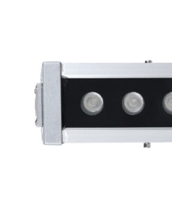 GloboStar® WASHER-DAIA S-90997 Μπάρα Φωτισμού Wall Washer LED 96W 10080lm 30° AC 230V Αδιάβροχο IP65 Μ52 x Π7.5 x Υ7cm Πολύχρωμο 4in1 RGBW DMX512 Display on Body – Ασημί