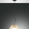 Κρεμαστό Φωτιστικό   Fabas Luce Salento E27 Μελί     – 3637-40-125
