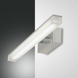Φωτιστικό Τοίχου  Fabas Luce Saura LED 10W  Χρώμιο  IP44 960lm Θερμό 3000K – 3362-26-138