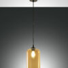 Κρεμαστό Φωτιστικό   Fabas Luce Silo E27 Μελί     – 3491-40-125