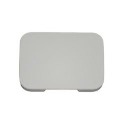 it-Lighting Silver LED 1W 3000K Outdoor Wall Lamp White D:5cmx7cm (80202420)