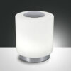 Επιτραπέζιο Φωτιστικό   Fabas Luce Simi LED 8W  Χρώμιο Με Dimmer Αφής  750lm Θερμό 3000K – 3257-30-138