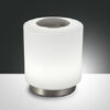 Επιτραπέζιο Φωτιστικό   Fabas Luce Simi LED 8W  Νίκελ Σατινέ Με Dimmer Αφής  750lm Θερμό 3000K – 3257-30-178