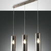 Κρεμαστό Φωτιστικό   Fabas Luce Sintesi 3X E27 Φιμέ     – 3480-47-126