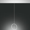 Κρεμαστό Φωτιστικό   Fabas Luce Sirio LED 8W  Λευκό   750lm Θερμό 3000K – 3388-40-102