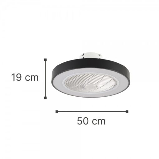 InLight Chilko 36W 3CCT LED Fan Light in White Color (101000310)