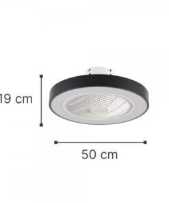 ΑΝΕΜΙΣΤΗΡΑΣ ΟΡΟΦΗΣ LED 36W 3CCT ΣΕ ΧΡΥΣΟ (101000360)