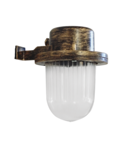 Απλίκα επιτοίχια Πλαστικό-600A Μπρονζέ Heronia – 07-1250