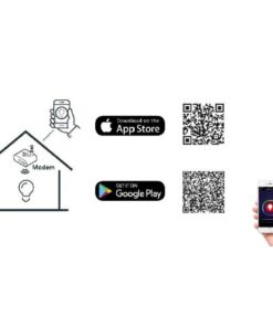 Wi-Fi Smart LED Λάμπα E14 Κερί Dimmable 5W Diolamp 380lm Πολύχρωμη RGB+CCT – C375WIFI