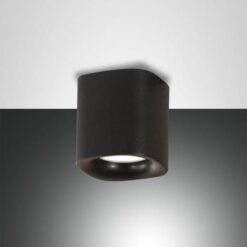 Σποτ  Fabas Luce Smooth GU10 Μαύρο  IP44   – 3555-81-101