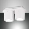 Σποτ  Fabas Luce Smooth 2X GU10 Λευκό     – 3555-82-102