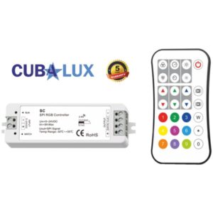SPI RGB Controller 1024 Pixel Με Χειριστήριο  CUBALUX CL13-0964
