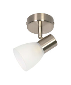 InLight Επιτοίχιο σποτ από μέταλλο σε οξυντέ απόχρωση (9064-1Φ-Οξυντέ)