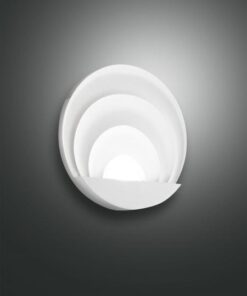 Φωτιστικό Τοίχου  Fabas Luce Sunrise LED 29W  Λευκό Dimmable  3240lm Θερμό 3000K – 3523-21-102