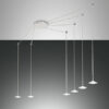 Κρεμαστό Φωτιστικό   Fabas Luce Susanna LED 48W  Λευκό Dimmable  4530lm Θερμό 3000K – 3444-46-102