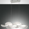 Κρεμαστό Φωτιστικό   Fabas Luce Sylvie LED 30W  Λευκό Dimmable  4000lm Θερμό 3000K – 3626-46-102