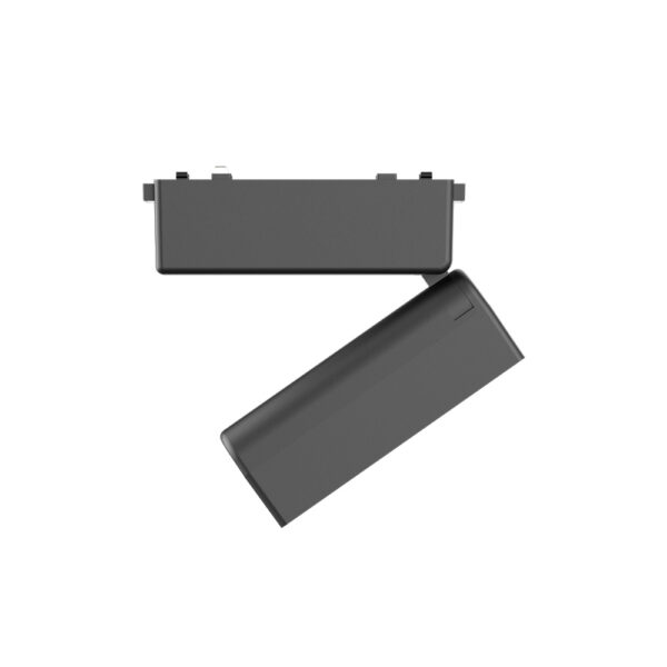 InLight Φωτιστικό LED 6W 3000K για Ultra-Thin μαγνητική ράγα σε μαύρη απόχρωση D:12,2cmX8cm (T03301-BL)