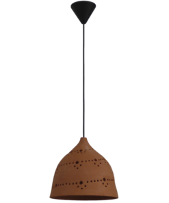 TERRA-03 1L Κεραμιδί ONION Φ24 Κεραμεικό Μονόφωτο Heronia – 39-0011