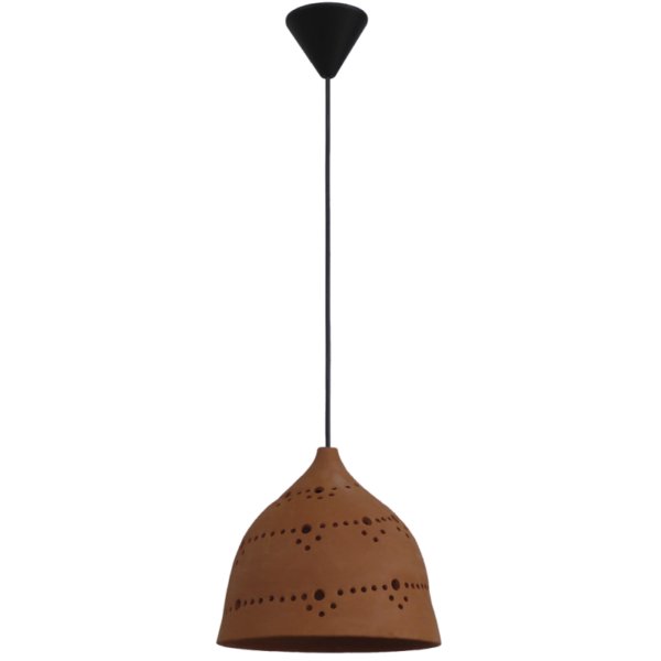 TERRA-03 1L Κεραμιδί ONION Φ24 Κεραμεικό Μονόφωτο Heronia – 39-0011