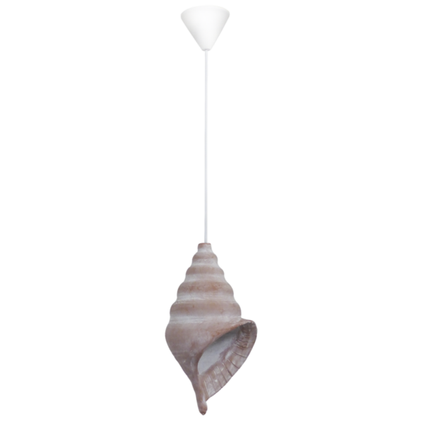 TERRA-01 1L Λευκό SHELL Κεραμεικό Μονόφωτο Heronia – 39-0013