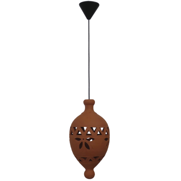 TERRA-04 1L Κεραμιδί OVIDA Κεραμεικό Μονόφωτο Heronia – 39-0016