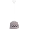 TERRA-02 1L Λευκό BELL Φ24 Κεραμεικό Μονόφωτο Heronia – 39-0002