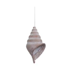 TERRA-01 1L Λευκό SHELL Κεραμεικό Μονόφωτο Heronia – 39-0013
