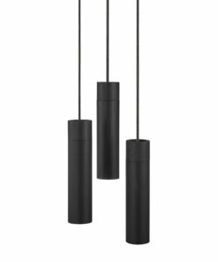 Nordlux Tilo 3-Spot Κρεμαστό Μαύρο GU10 Μεταλλικό/Ξύλο – 2010473003