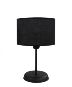 TL-05 Φ20 BLACK-BLACK ΠΟΡΤ. Ε/27 ΜΕ ΑΜΠΑΖΟΥΡ ΚΥΛΙΝΔΡΟ   Heronia -09-0101