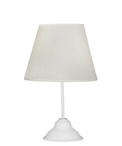 TL-04 Φ25 WHITE-ΕΚΡΟΥ ΠΟΡΤ.ΜΕ ΑΜΠΑΖΟΥΡ ΚΩΝΙΚΟ   Heronia -09-0103