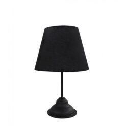 TL-04 Φ25 BLACK-BLACK ΠΟΡΤ. Ε/27 ΜΕ ΑΜΠΑΖΟΥΡ ΚΩΝΙΚΟ   Heronia -09-0104