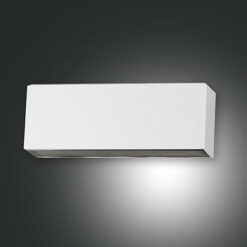 Φωτιστικό Τοίχου  Fabas Luce Trigg LED 14W  Λευκό  IP54 1300lm Θερμό 3000K – 6786-02-854