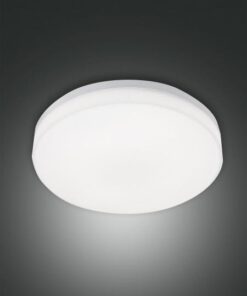 Φωτιστικό Οροφής  Fabas Luce Trigo LED 27W  Λευκό  IP65 2150lm Θερμό 3000K – 3525-61-102
