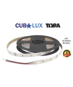 LED Ταινία 18W 24V CUBALUX Dimmable 1494lm/m Αδιάβροχη IP65 Θερμό 2700K 5 Μέτρα CL50-0101