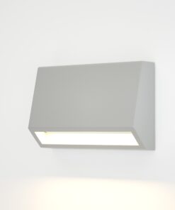it-Lighting Blue LED 3W 3CCT Outdoor Wall Lamp Grey D:10cmx7cm (80202130)