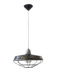 Κρεμαστό  φωτιστικό US FACTORY 1/L  Κρεμαστό  Ασημί Heronia – 31-0424