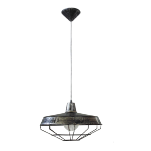Κρεμαστό  φωτιστικό US FACTORY 1/L  Κρεμαστό  Ασημί Heronia – 31-0424