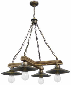 Φωτιστικό  Κρεμαστό   R-150CROSS 4/L Αλυσίδα Heronia – 30-0053