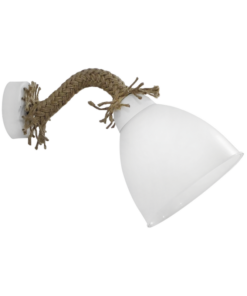 Φωτιστικό τοίχου UT-26ΑΡ 45Μ OVO Σχοινί UT-Λευκό Heronia – 31-1197