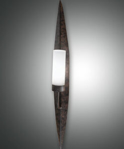 Φωτιστικό Τοίχου  Fabas Luce Vanity E14 Σκουριά     – 2899-26-171