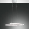 Κρεμαστό Φωτιστικό   Fabas Luce Vela LED 24W  Λευκό Dimmable  3400lm Θερμό 3000K – 3625-40-102