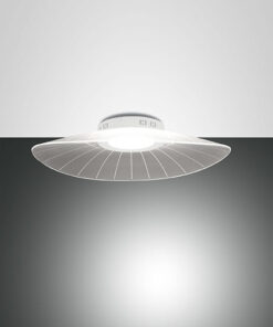 Φωτιστικό Οροφής  Fabas Luce Vela LED 24W  Λευκό Dimmable  4000lm Θερμό 3000K – 3625-61-102